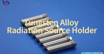 Tungsten Alloy Radiation Source Holder Photo