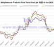 Price trend of molybdenum products in China from January 2025 to January 2026