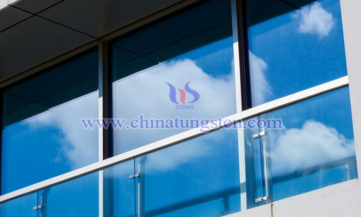 建築用ガラスの省エネコーティング用ナノWO3